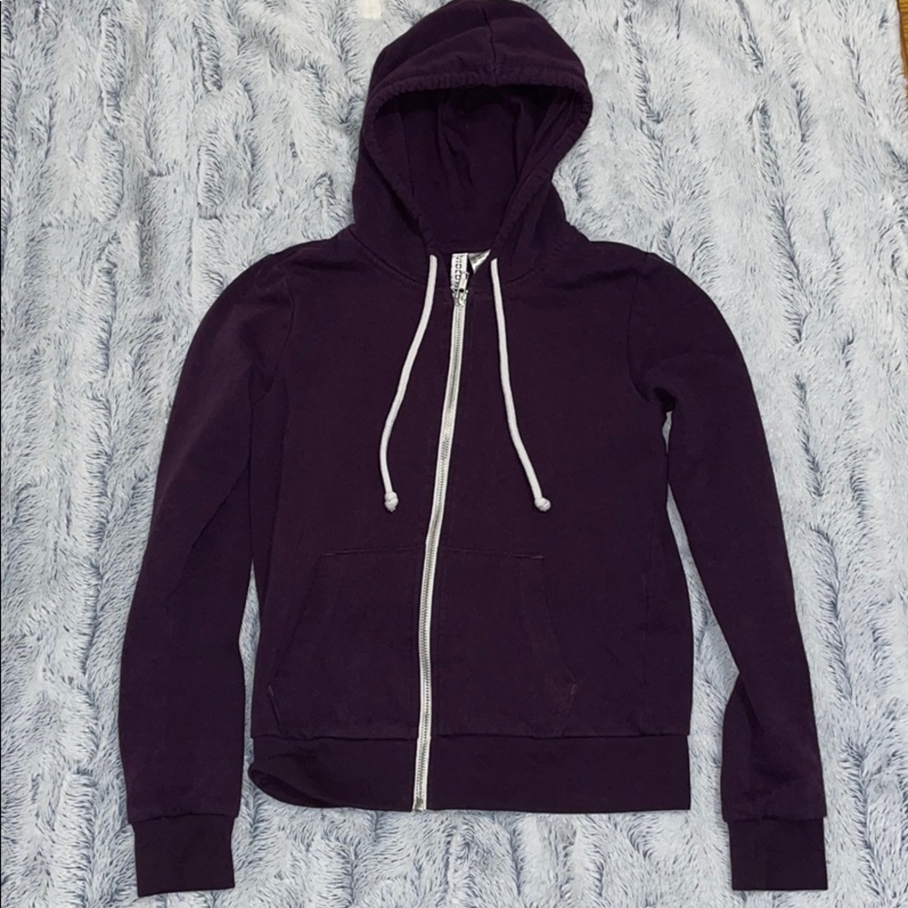 H&M Maroon Zip Up